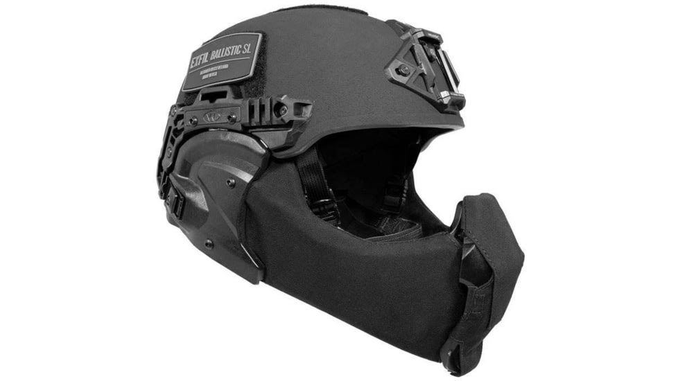 Team Wendy EXFIL Ballistic Mandible, Black, Medium/Large, 76-MDB-21