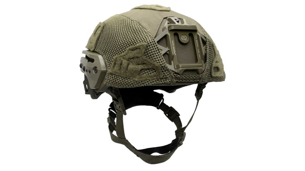 Team Wendy Helmet Cover for EXFIL Ballistics w/ Rail 2.0, Ranger Green, Medium/Large, 73-MHC2-RG-1