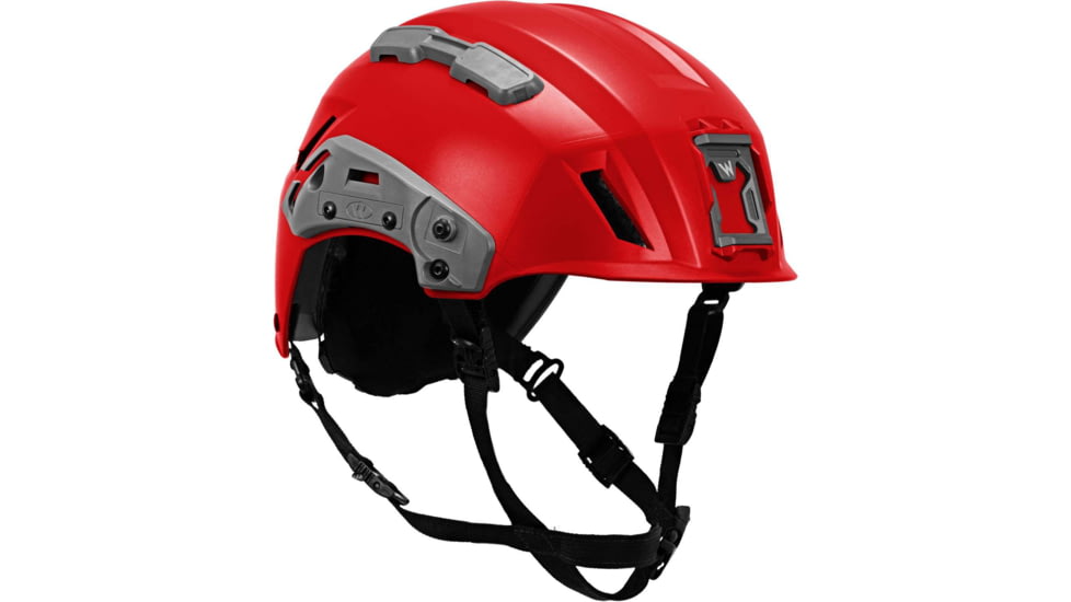 Team Wendy EXFIL SAR Tactical Helmet w/ Rails, Red, One Size, 81R-RD