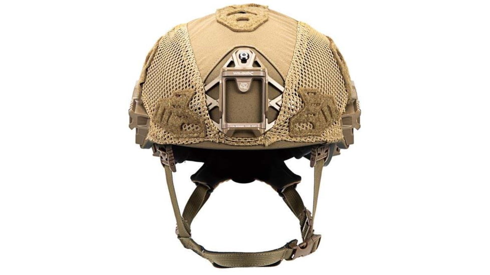 Team Wendy Helmet Cover for EXFIL Ballistics w/ Rail 3.0, Coyote Brown, Medium/Large, 76-MHC3-CB-1