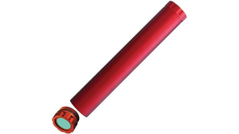 TEC Accessories D-Cache Storage Glow Cap, Aluminum, 7.87in Overall, Aqua Embrite Glow Insert Bottom Cap, DCSC-GLO-A