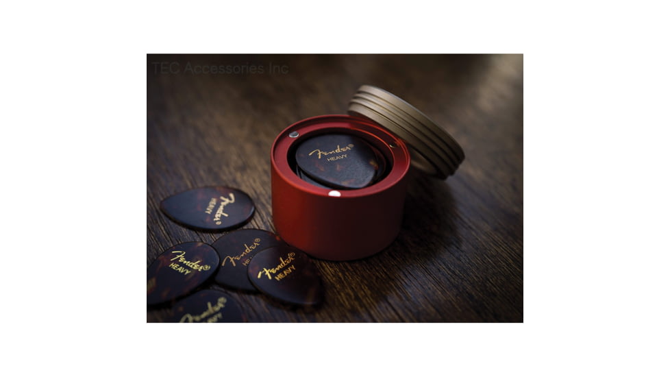 TEC Accessories Min-E-Vault Container Red