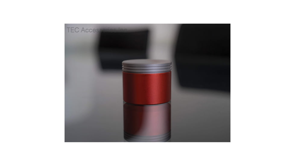 TEC Accessories Min-E-Vault Container Red
