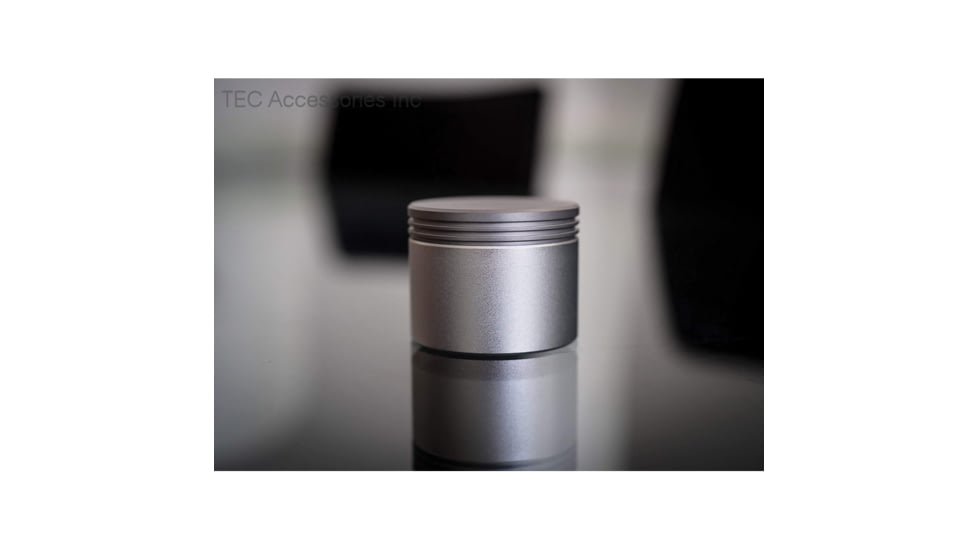 TEC Accessories Min-E-Vault Container Silver