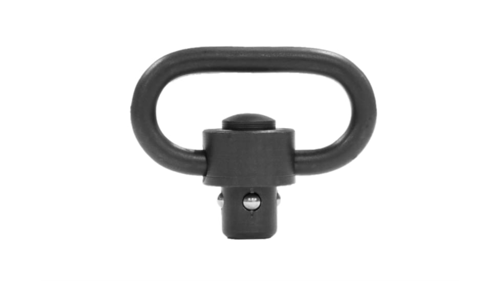 T10 Heavy-Duty QD Sling Swivel, Push Button, Black Nitride, Black Nitride, QD-HD-PB-BLKNI