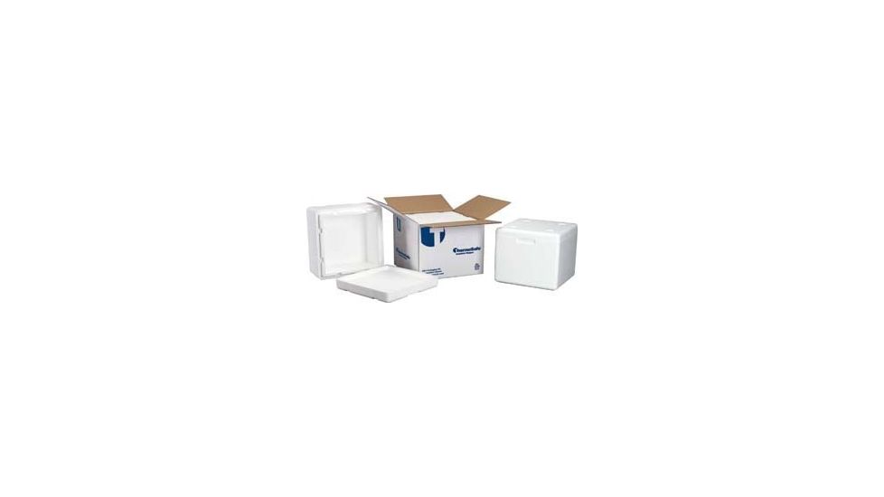 Tegrant Thermosafe ThermoSafe Insulated Shippers, Expanded Polystyrene, ThermoSafe Brands 324UPS Assembled Foam Unit In Corrugated Carton