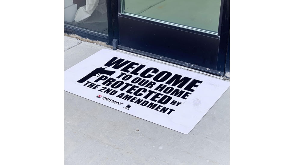TekMat Door Mat, 2nd Amendment, Black, 25x42 TEK-42-2AMENDMENT-U