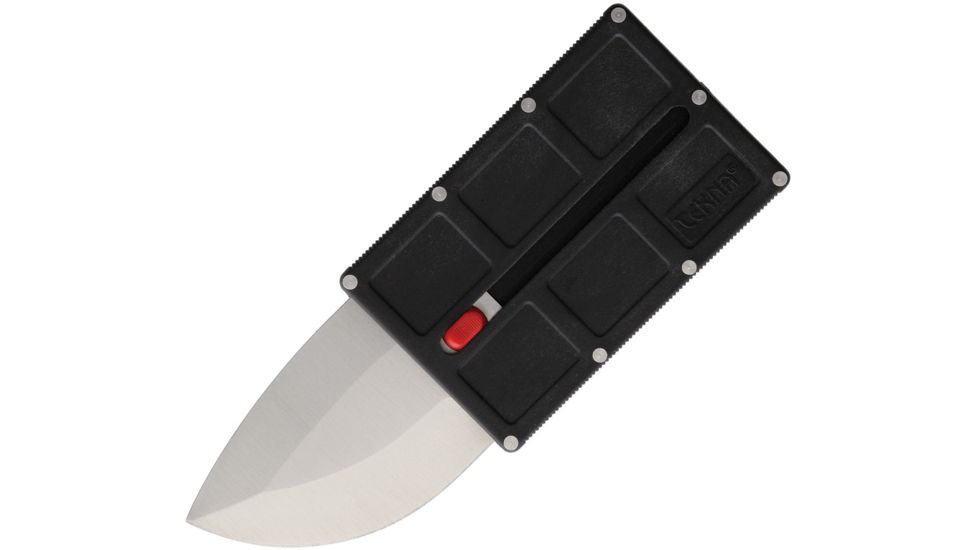 Tekna Security Card Knife Double Fixed Blade Knife, Double Edge, Handle TEKSCD