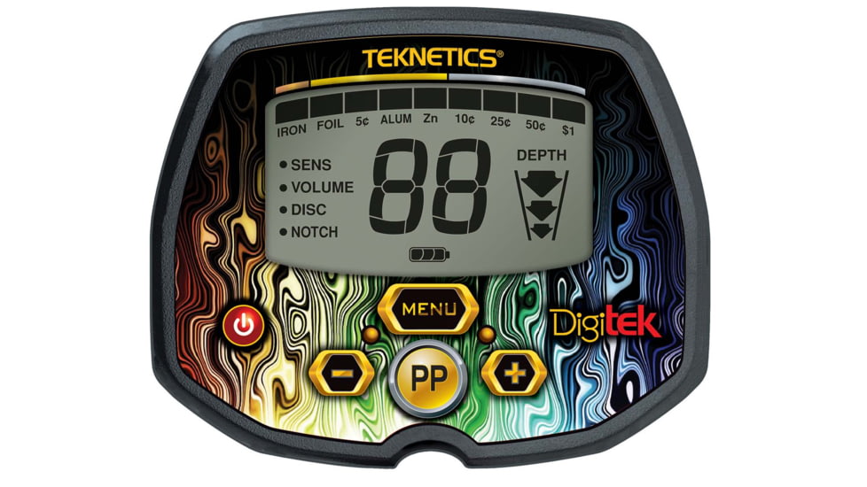 Teknetics Digitek youth size with 7in coil, Black, Small, DIGITEK