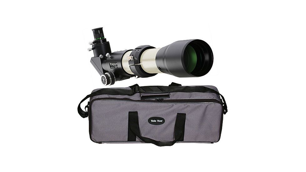 Tele Vue TV-85 Complete 85mm, f/7, APO Refractor Telescope, Ivory White WXF-3371