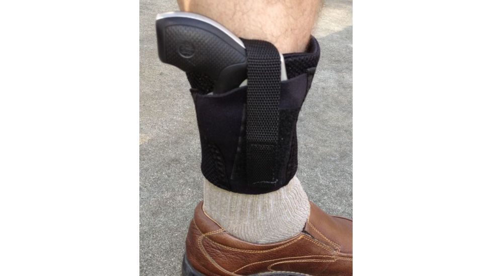 Telor Tactical Comfort Air Ankle Holster Boot Extension, Black TTAH-10015-BE
