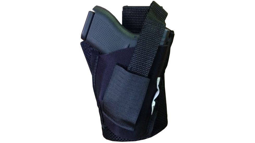 Telor Tactical Comfort Air Ankle Holster for Sub Compact Handgun LH, Black, Ruger LCP/Sig P238, P938/Keltec .380/Taurus TCP/S&amp; TTAH-10005-SC-LF
