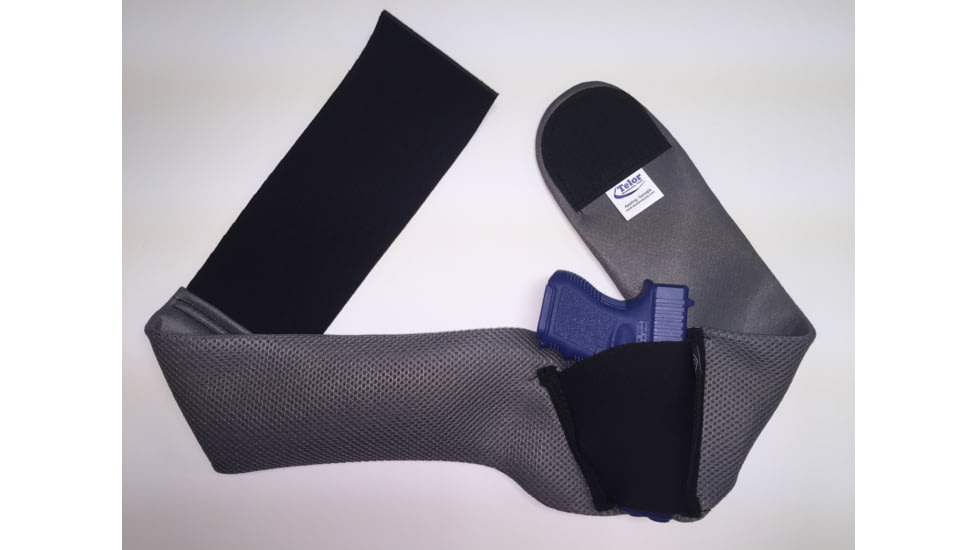 Telor Tactical Tactical Comfort Air Bodyband Holster for Compact Handgun,LH,XL,Slim-Line,Gray, TTBB-10014-CP-XL-P-LF