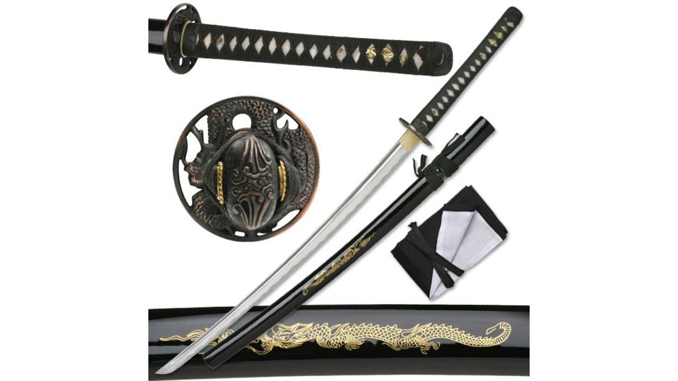 Ten Ryu Fixed Blade, 41in, Carbon Steel Blade, Handle MAZ-023D