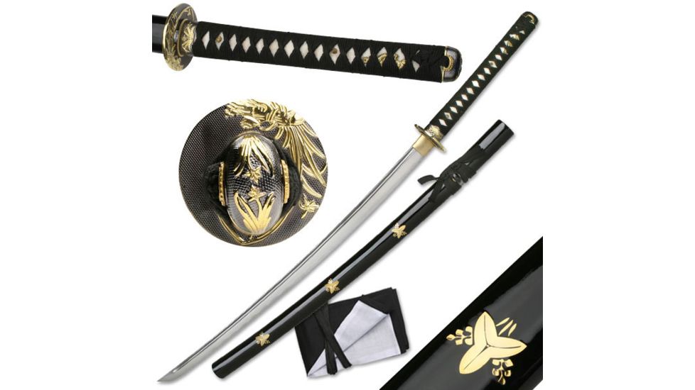 Ten Ryu Fixed Blade, 41in, Carbon Steel Blade, Handle MAZ-023F