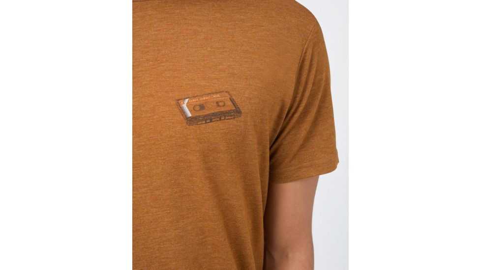 Tentree Forest Mix Short Sleeve T-Shirt - Mens, Rubber Brown Heather, M, TCM1737-0461-M