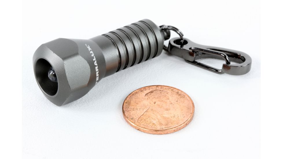 Lightstar TLF-Key1 Micro Key-Chain 18 Lumens Flashlight, Grey TLF-KEY1-GRY