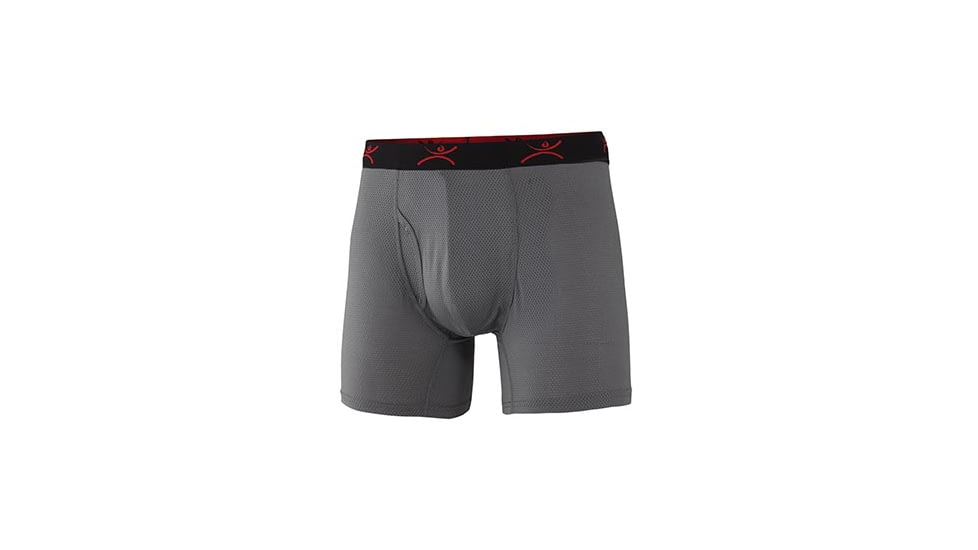 Terramar Pioner Boxer Brief Mens Gry Lg W-8097-030 LG