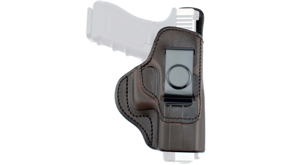 Texas 1836 Inside The Pants Holster, Right Hand, Glock 26 Subcompact, Springfield Armory XD Sub-Compact, With No Attachment, Brown, TX-IPH-642