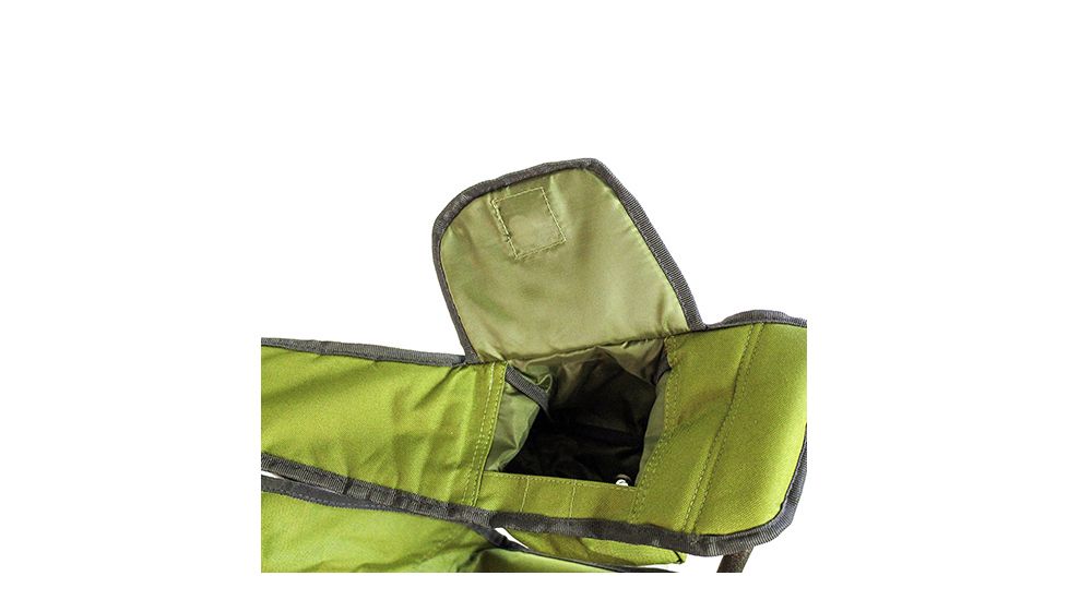 Texsport 24in.x17in.x43in. Mesh Hi-Back Lounger, Leaf/Gray 191151