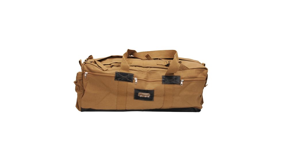 Texsport Tactical Coyote Canvas Bag, 34in.x15in.x12in., - Two (2) FREE LMS"UNI"ES 191118