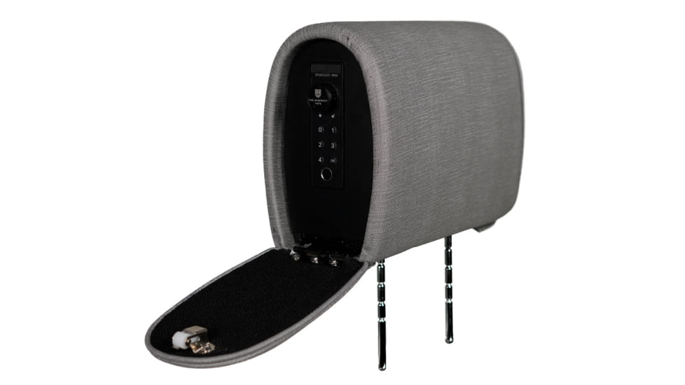The Headrest Safe Co. The Headrest Slide Unit, Cloth, Dark Gray, HRSLIDEDGC02