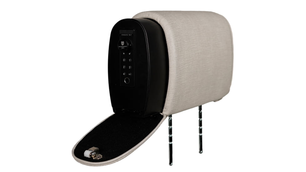 The Headrest Safe Co. The Headrest Slide Unit, Cloth, Light Gray, HRSLIDELGC02