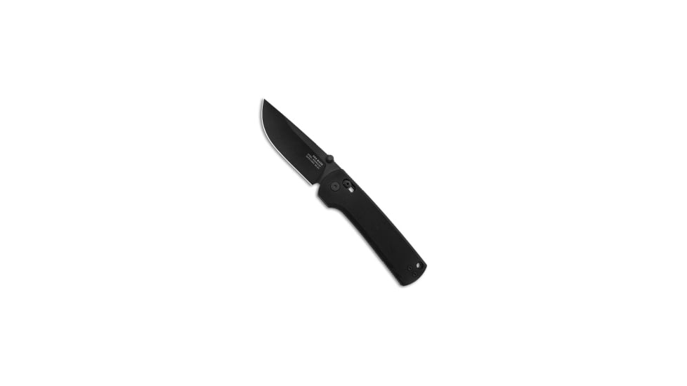 The James Brand The James Brand The Kline Ambi-Slider Knife Black Micarta 3.4" Black MagnaCut, Black, CPM MagnaCut, adult, BHQ-143932