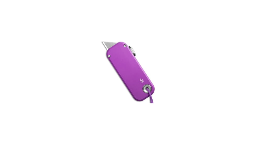 The James Brand The James Brand The Palmer Utility Knife Purple Aluminum 0.56" Satin, Purple, -, adult, BHQ-185698