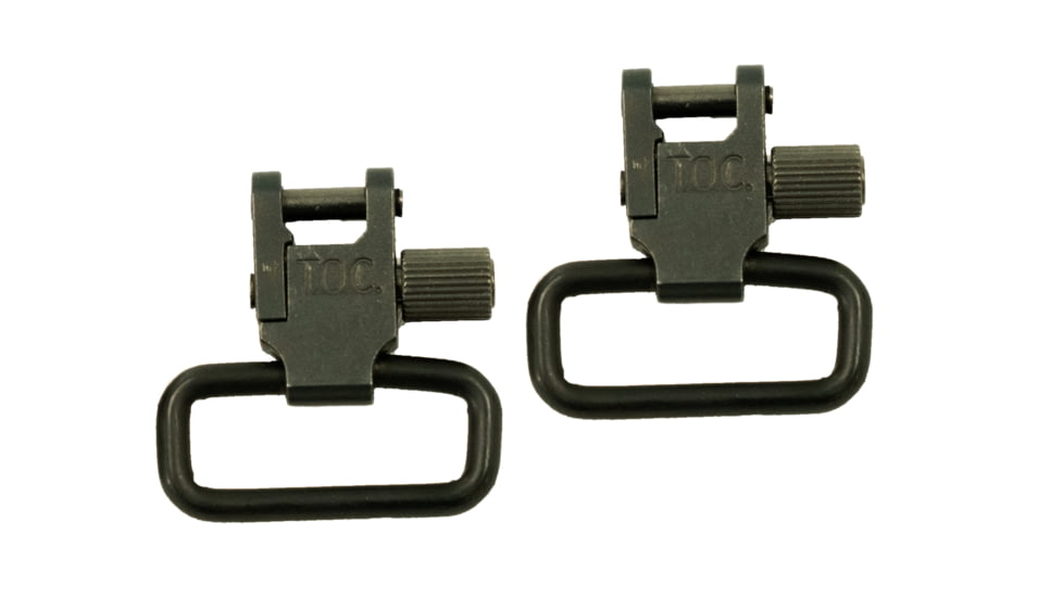 The Outdoor Connection Raptor Swivels, w/Lock, Black, 1in, WIRE-79502