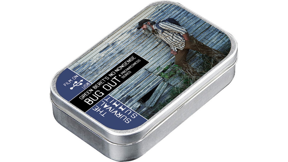 The Survival Summit Green Berets Bug Out USB 3.0, Runtime, 270 minutes, GBGB BUG OUT USB 3.0