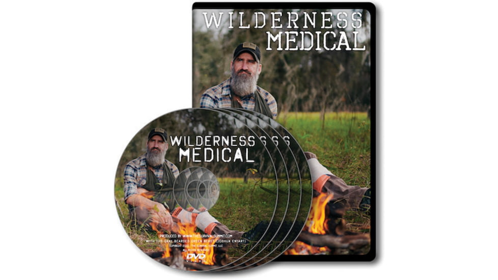 The Survival Summit Wilderness Medical DVD Set, Four DVD set, WMDVD