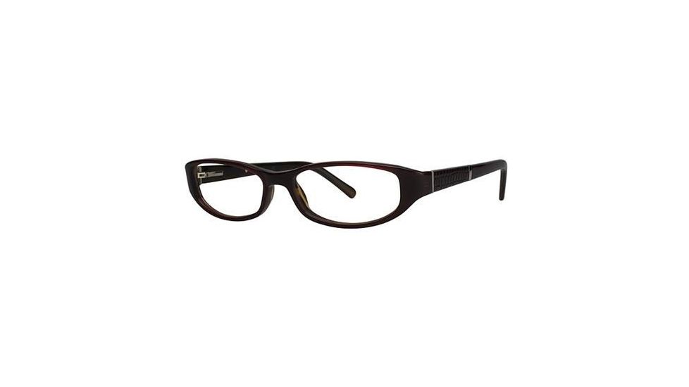 Theory TH1152 Single Vision Prescription Eyeglasses - Frame Wine/Pearl/Black, Size 54/14mm TH115203