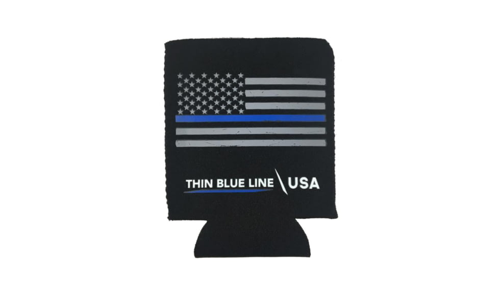 Thin Blue Line Can Koozie, Thin Blue Line - KOOZ-TBL