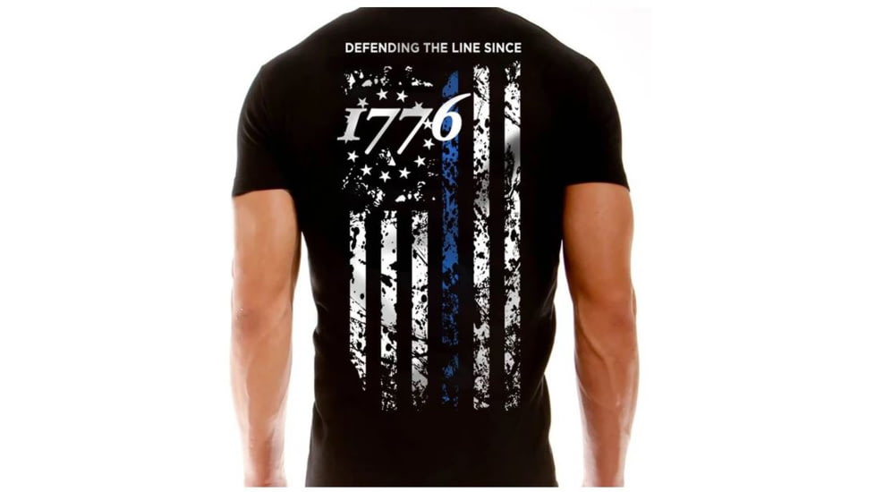 Thin Blue Line Men's Shirt - 1776 - 1776-TBL-MS-XXL