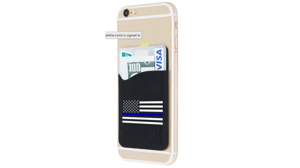 Thin Blue Line Phone Card Holder, Thin Blue Line - TBL-AM-CCH