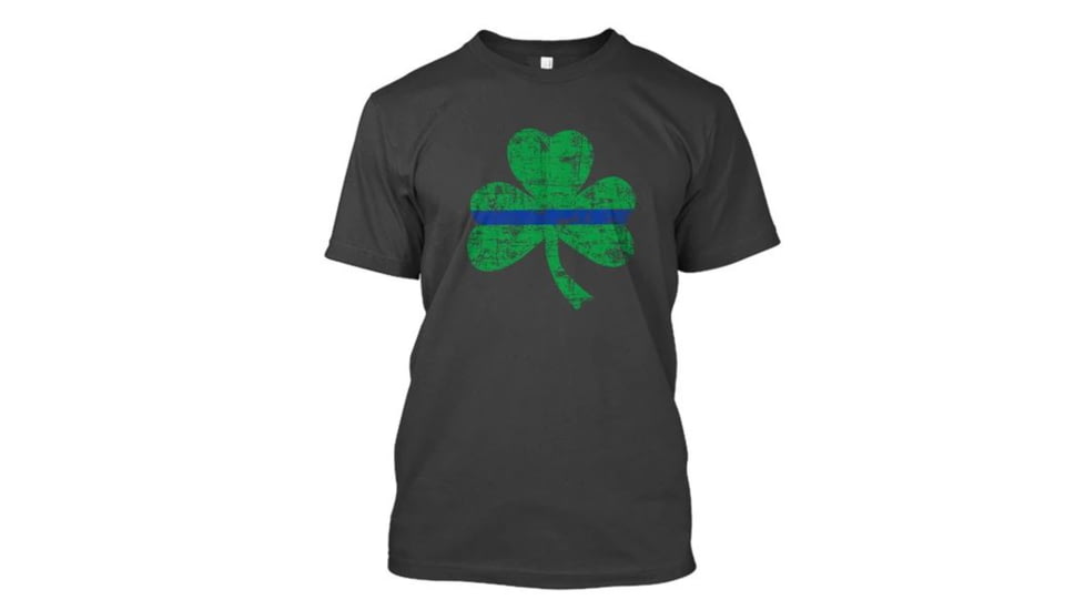 Thin Blue Line St. Patricks T-shirt - TBL-SP-XXL