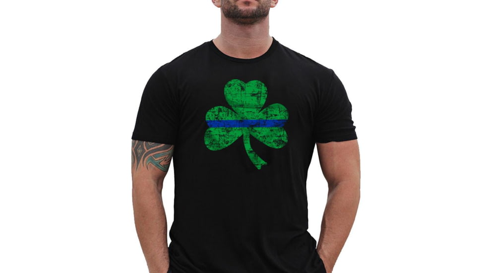 Thin Blue Line St. Patricks T-shirt - TBL-SP-XXXL