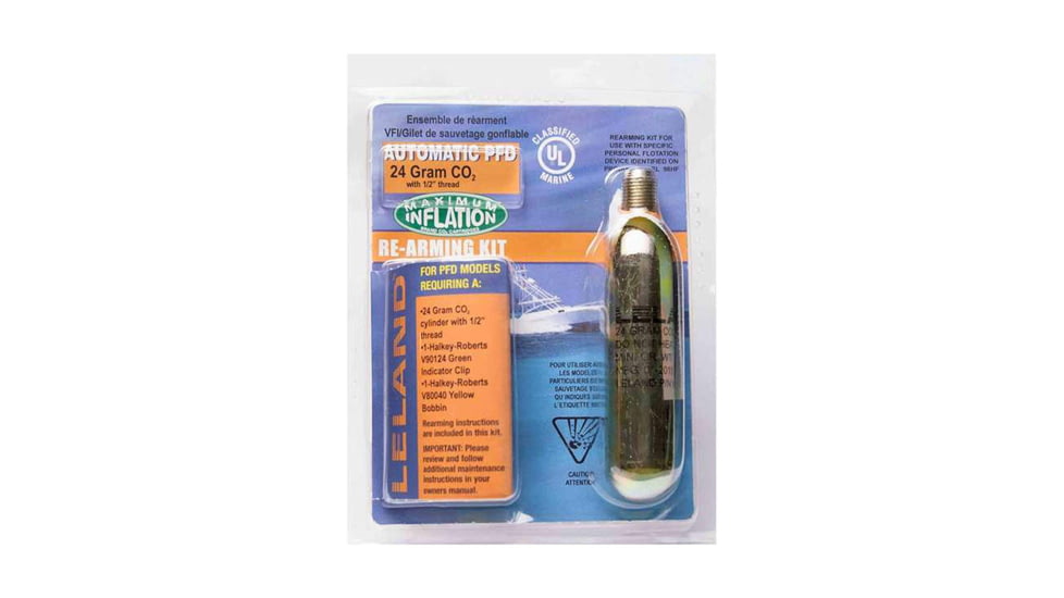 ThrowRaft Td2401 Co2 Re Arm Kit w/ O Bayonet 1/2 Threaded, 4403