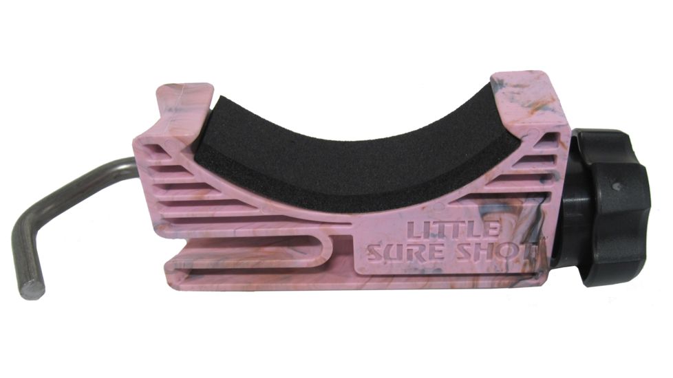 Thunderbolt Customs Little Sure Shot Big Mouth Shotgun Rest w/ Hook, Pink, Ultra 73034