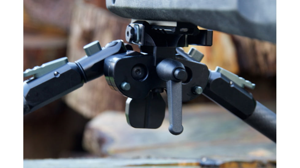 Tier One ELR V2 Competition Bipod - QD Picatinny Tilt Only, Black, T1ELRBIPODQDT