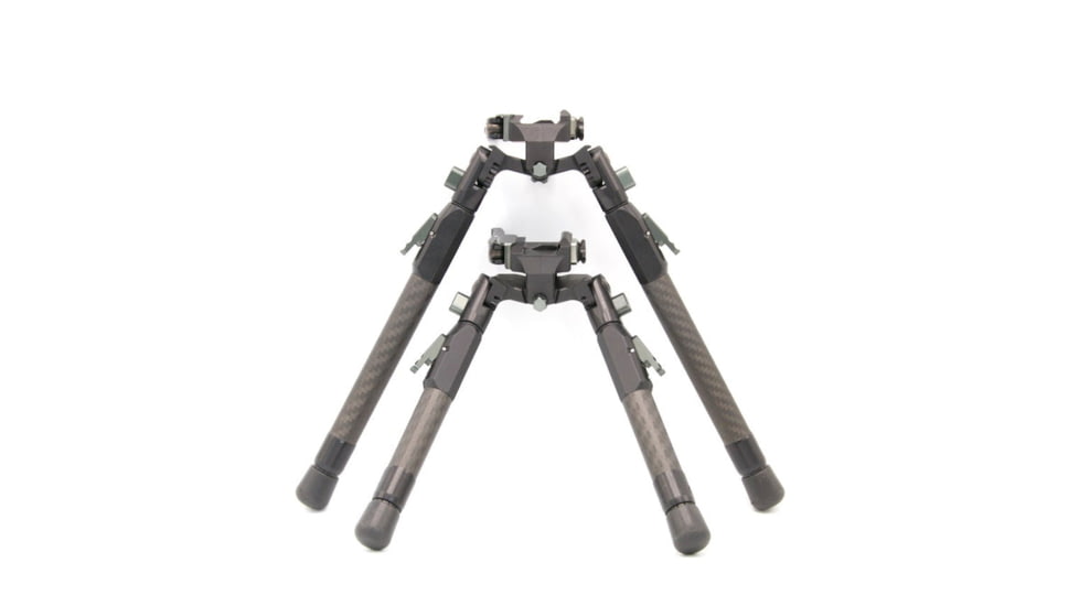 Tier One Tactical Bipod - Carbon Tilt Picatinny 9in, Black, T1BTCTP230