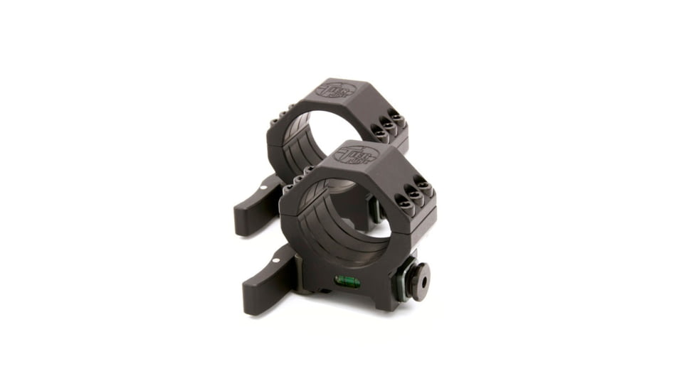 Tier One Tactical Rings QD - 34mm High, Black, T1TAC34HQD