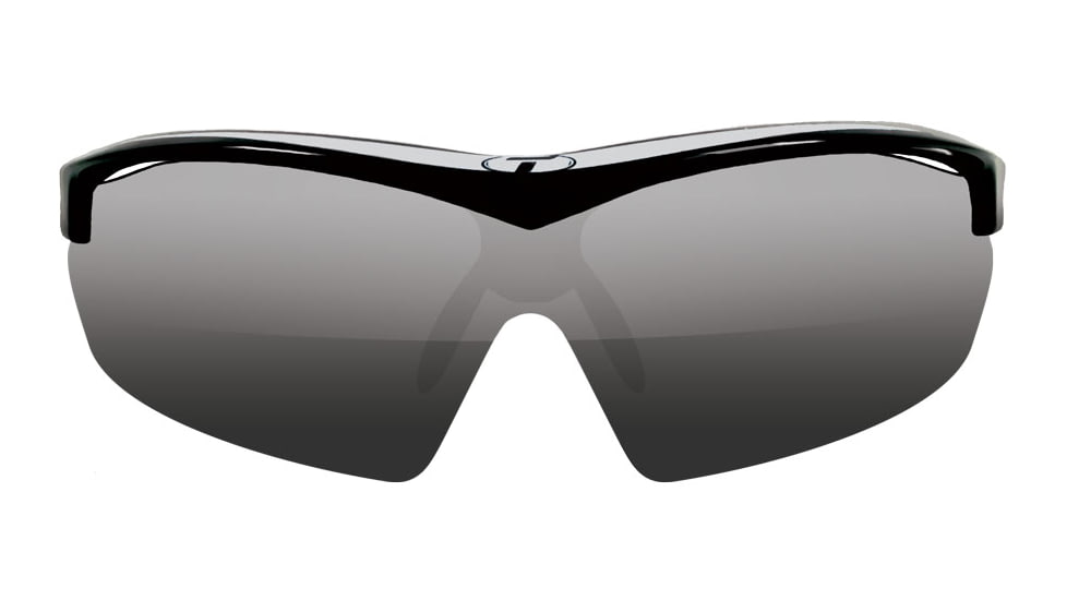 Tifosi Optics Talos Sunglasses - Race Silver Frame w/Smoke,AC Red and Clear Lens 1180102101