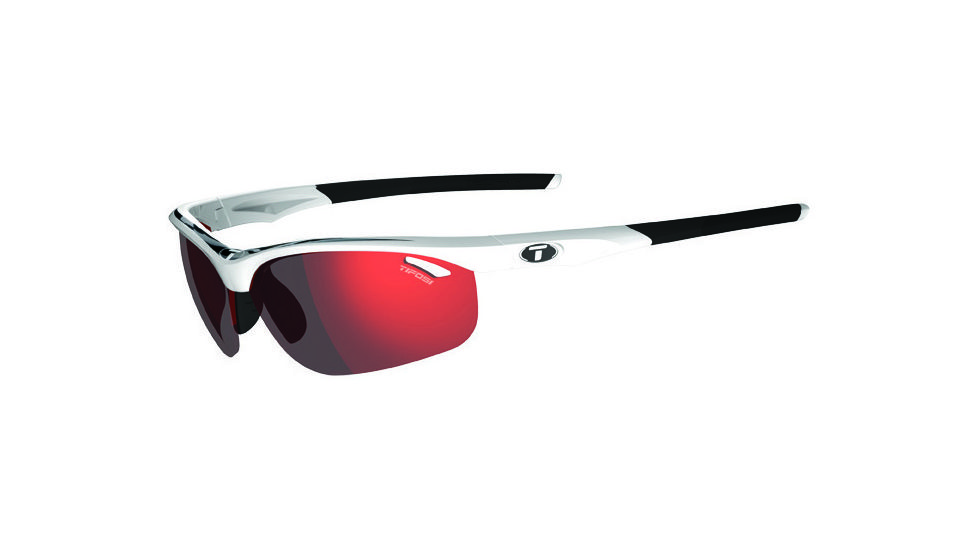 Tifosi Optics Veloce Sunglasses, White/Black Frame, 1040104821