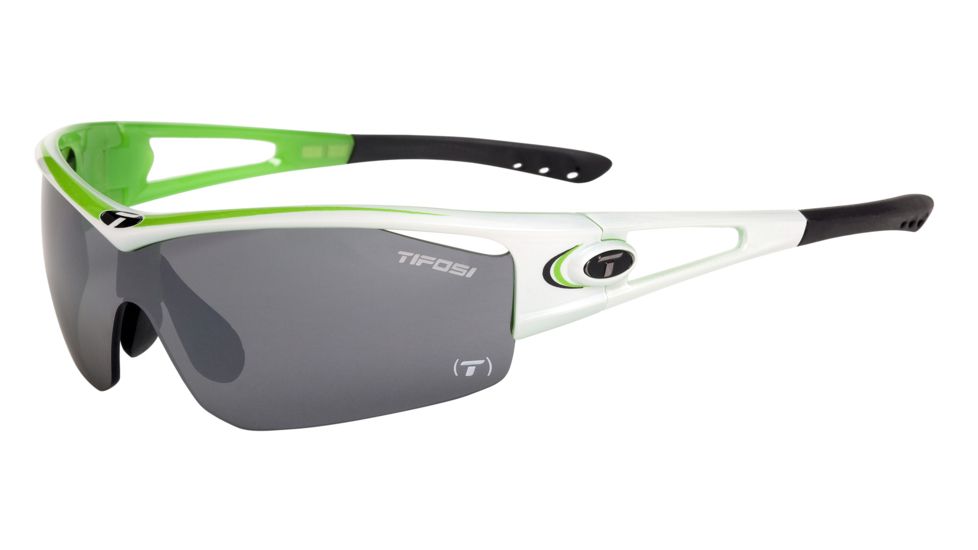 Tifosi Logic Sunglasses - Race Neon Frame, Smoke/AC Red/Clear Lenses 0050102901