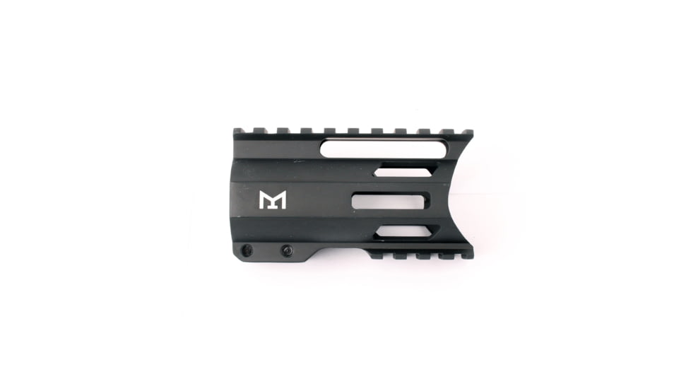 Tiger Rock AR-15 Combat Modular C-Cut M-LOK Handguard, 4in, Black, Small, FML-R-4C#