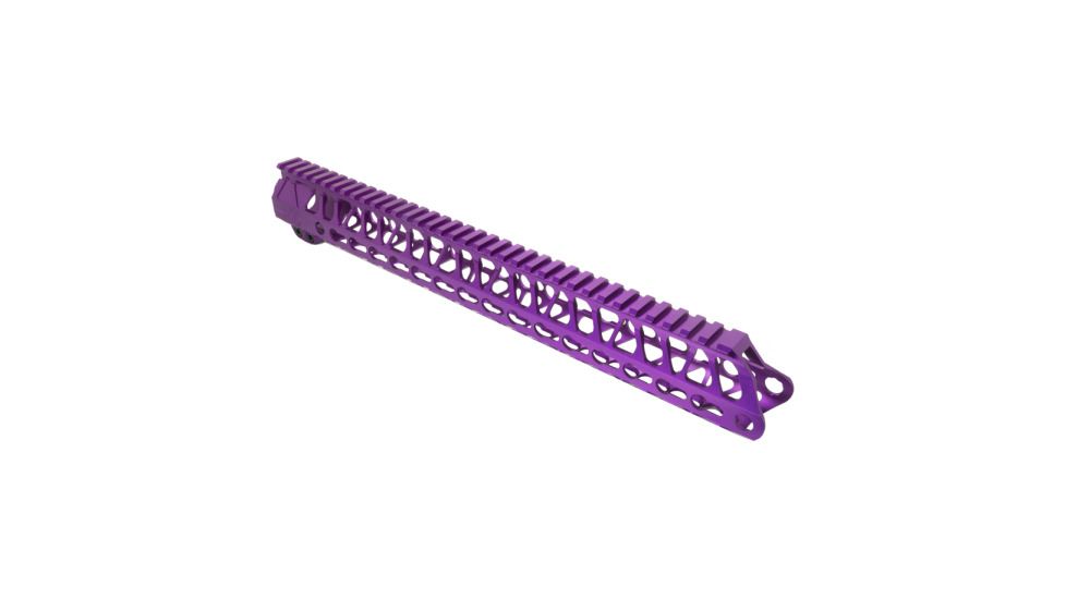 Timber Creek Enforcer 15 Inch Hand Guard KeyMod, Purple, 15in, K E15 HG PPA