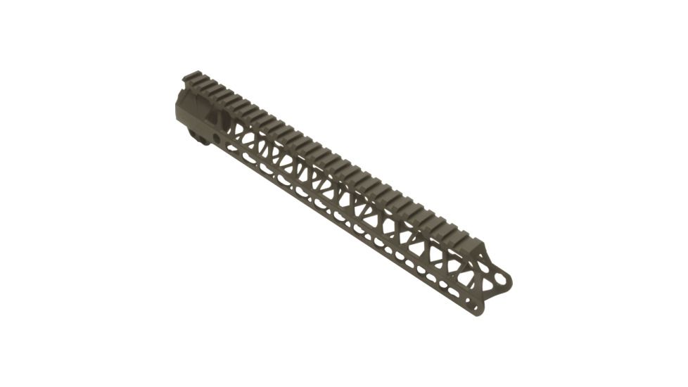 Timber Creek Enforcer AR15 Keymod Hand Guard, Flat Dark Earth, 13in, K E13 HG FDE