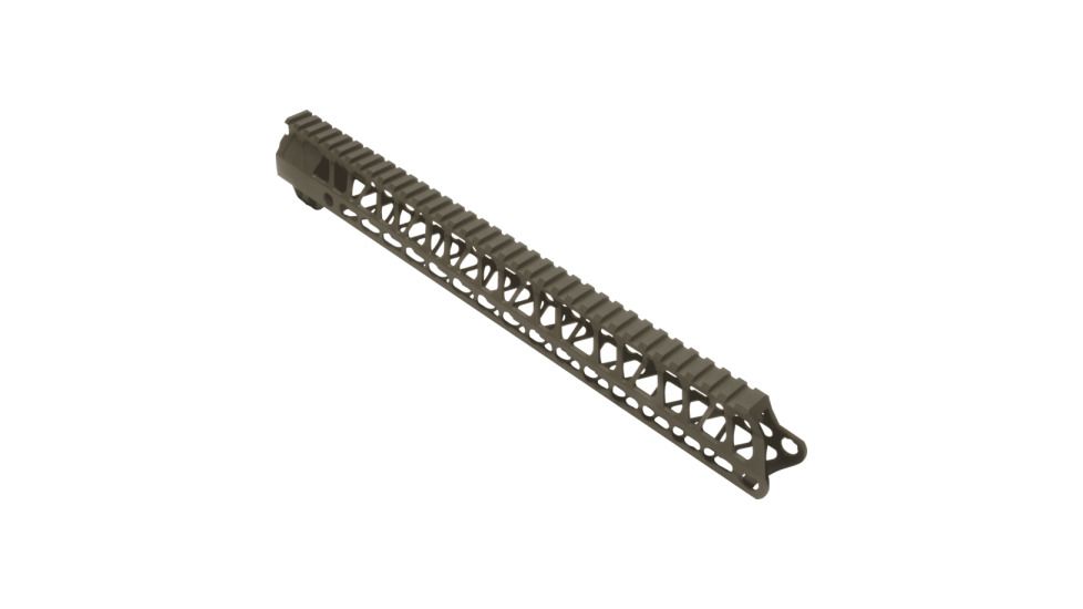 Timber Creek Enforcer AR15 Keymod Hand Guard, Flat Dark Earth, 15in, K E15 HG FDE